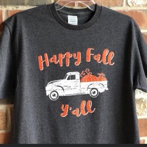 Happy Fall Y’all T-shirt , pick up truck T-shirt
